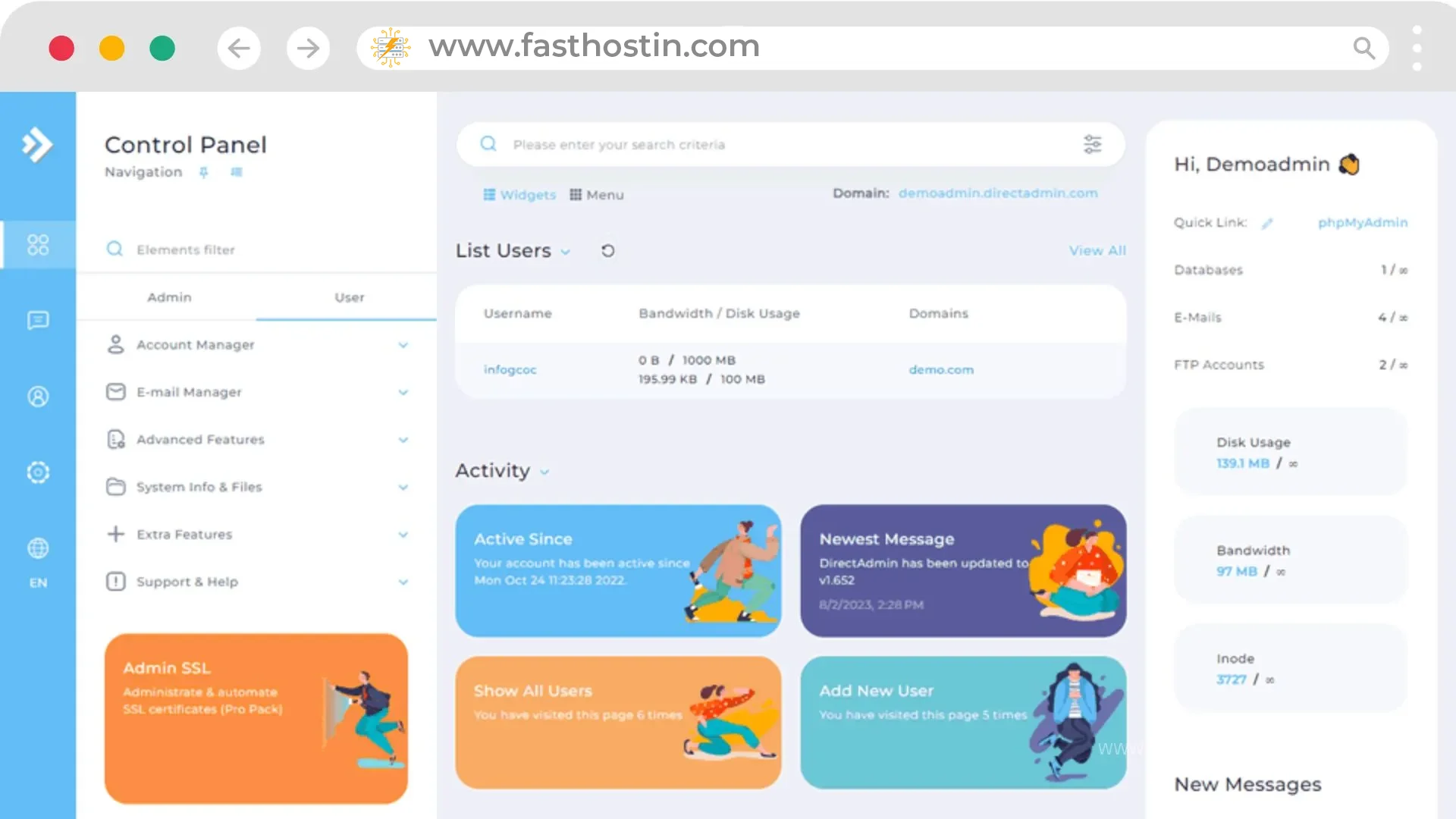 cheap directadmin License